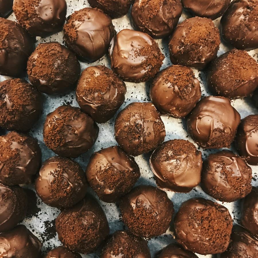 Dark Chocolate Truffles Gift Box