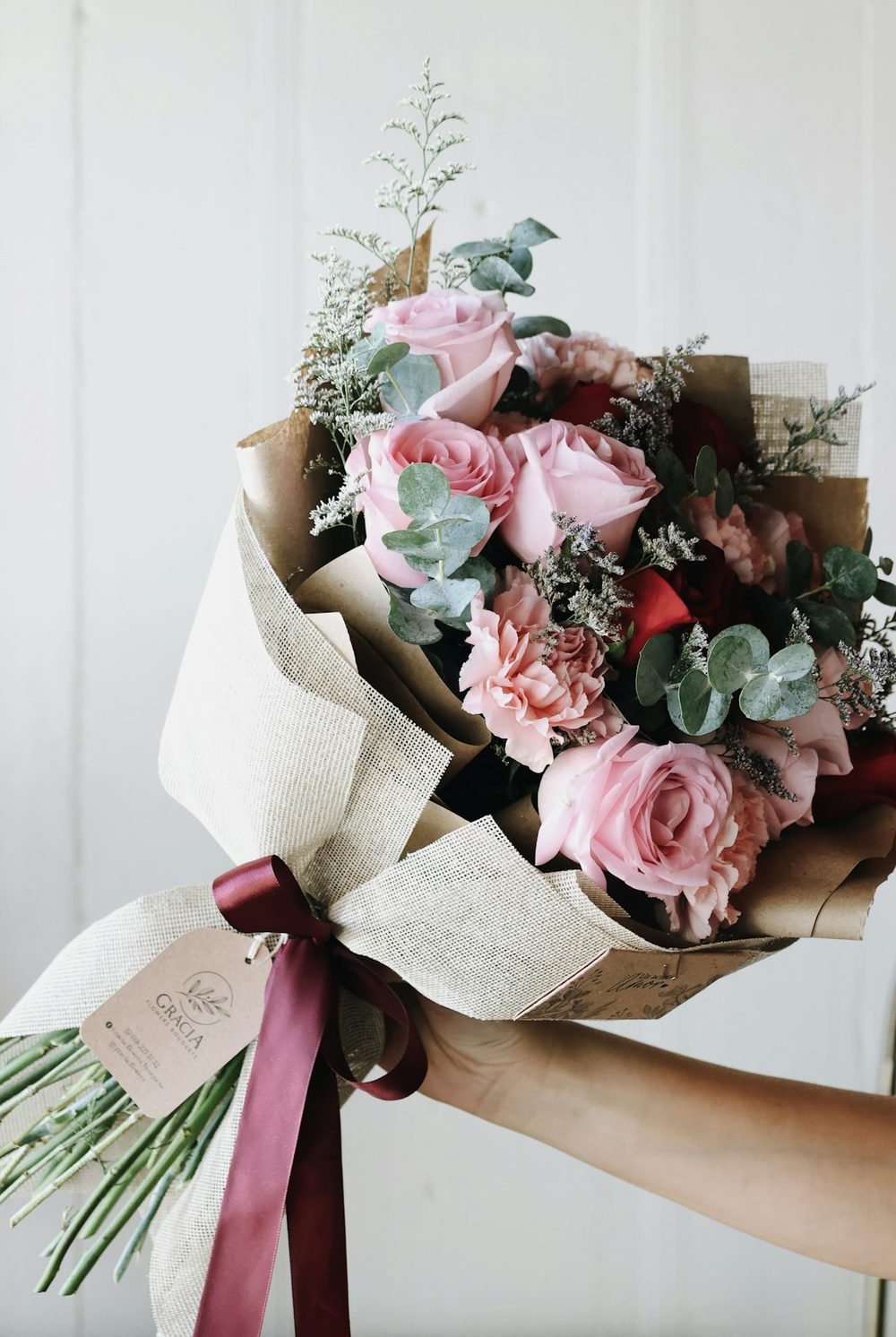Blush & Ruby Roses